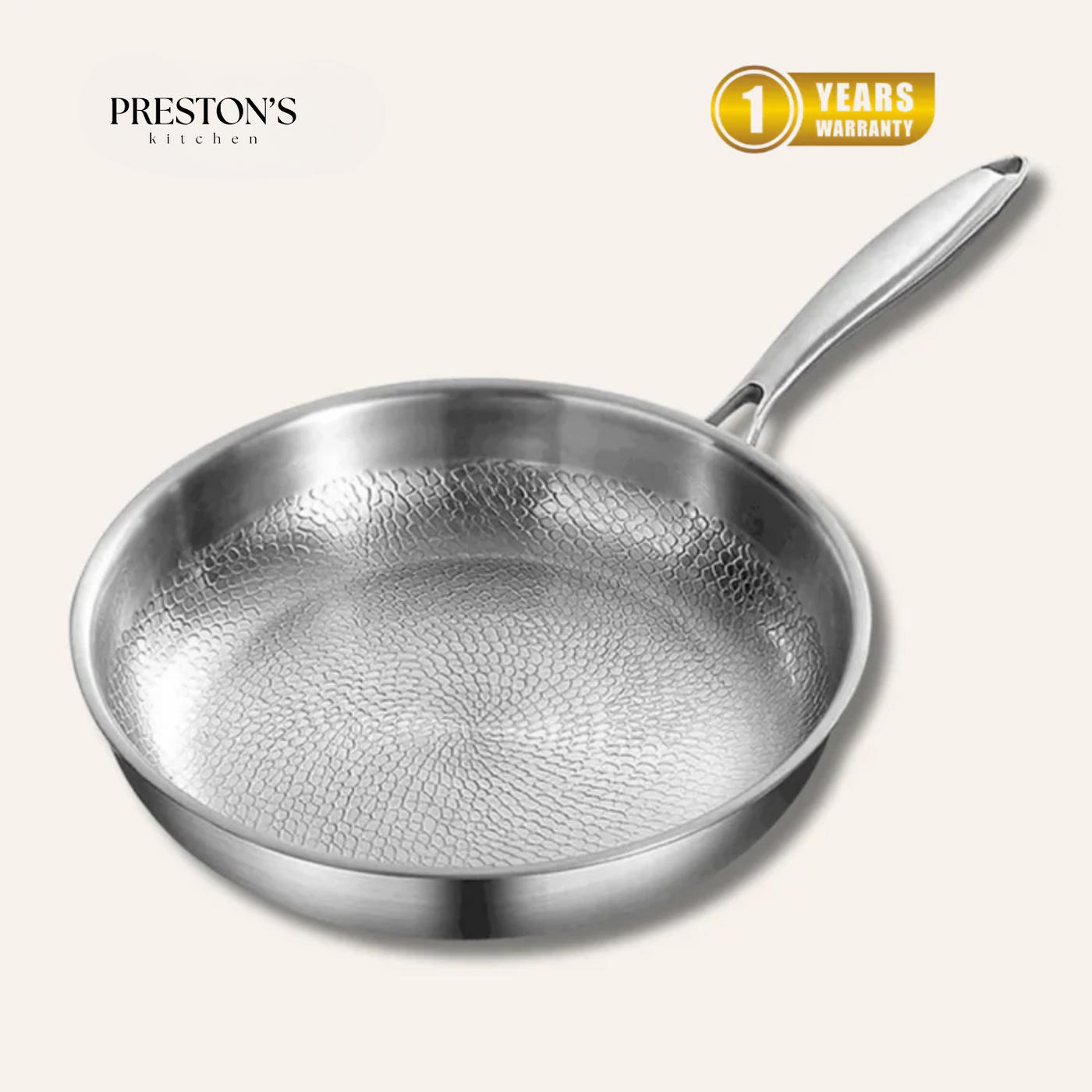 Titanium Hammered Pan