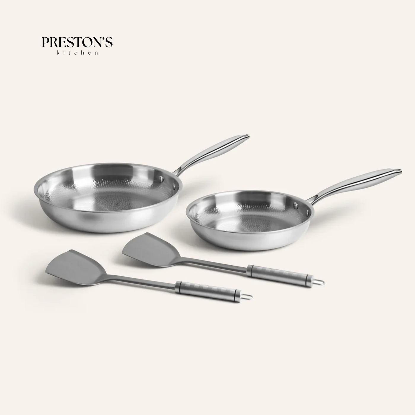 Titanium Hammered Pan Pro Duo Set